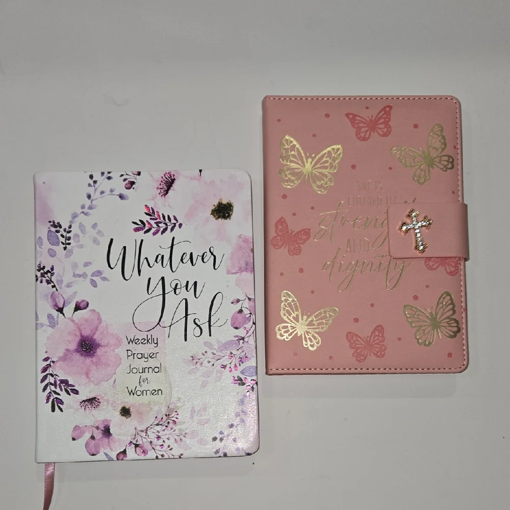 Floral and Butterfly Prayer Journals
